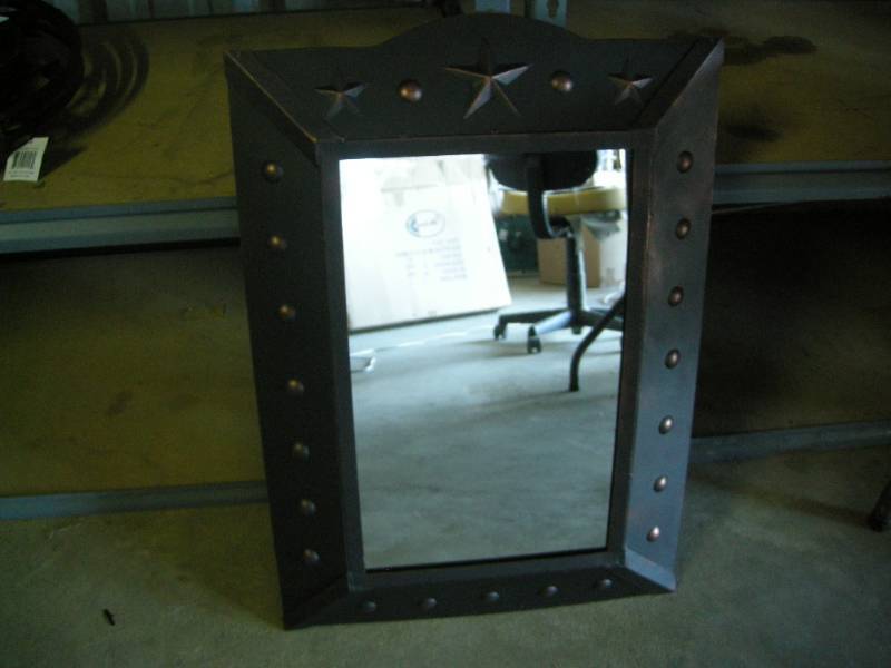 Metal Star Mirror