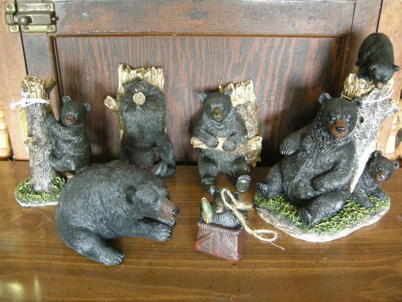 Black Bear Figural Dcor