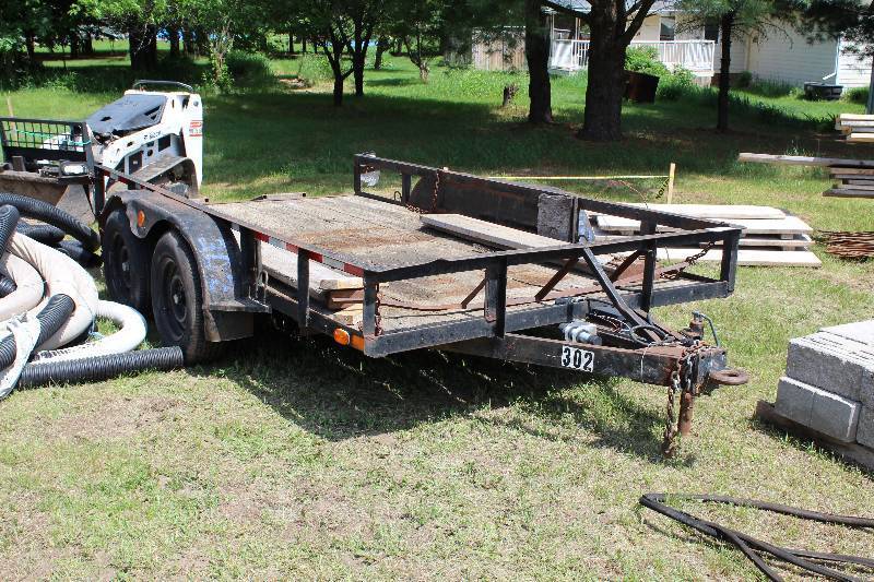 1996 Jack Equipment  Tandem Axle Trailer