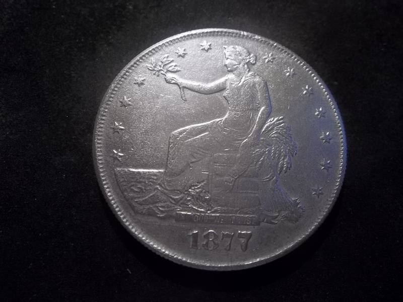 1877 S Trade Dollar