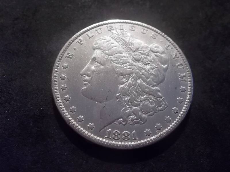 1881 Morgan Silver Dollar