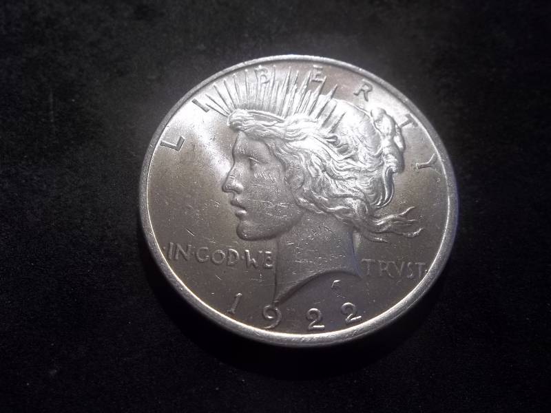 1922  Silver Peace Dollar