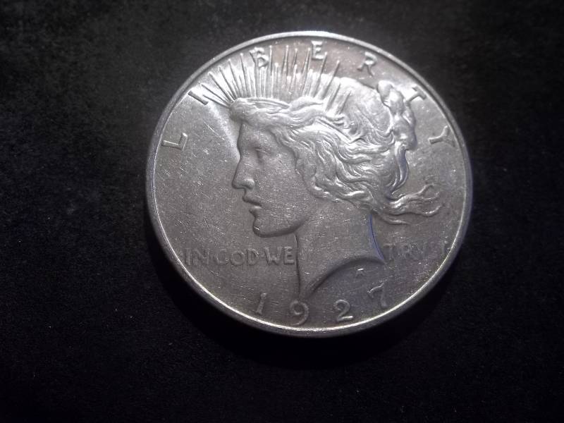 1927 D Peace Silver Dollar