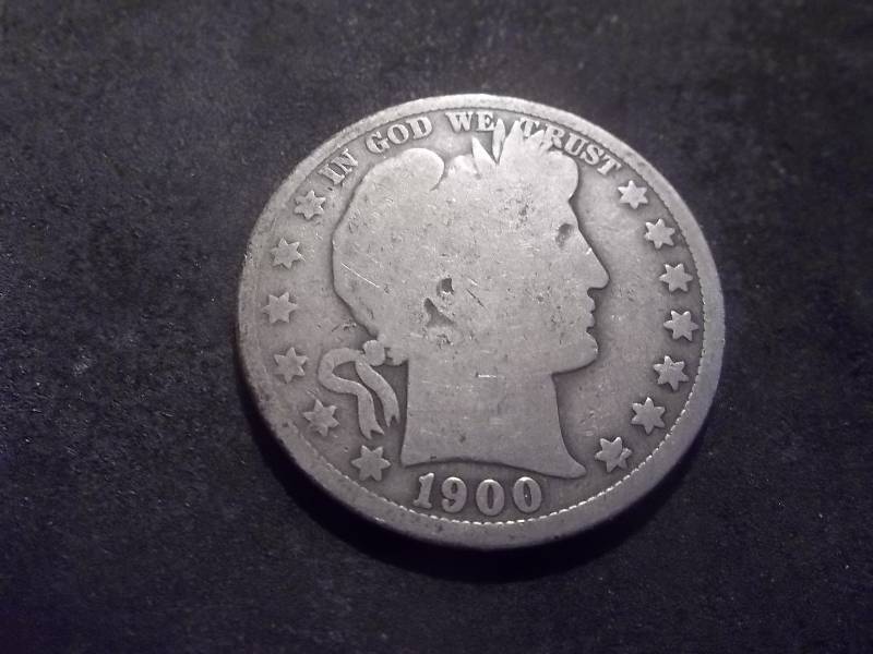 1900 Barber Half Dollar