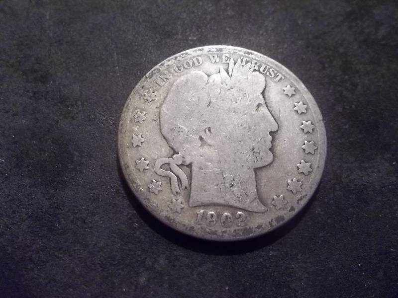 1902 O Barber Half Dollar