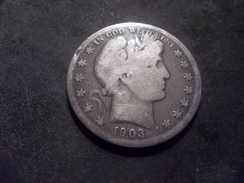 1903 S Barber Half Dollar