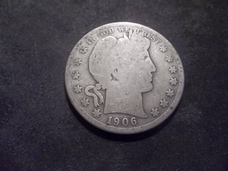 1906 Barber Half Dollar