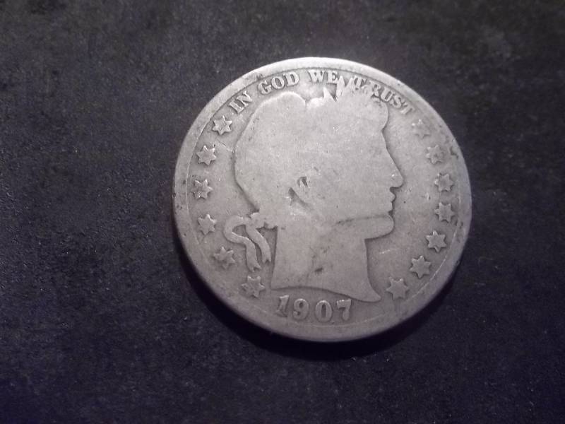 1907 Barber Half Dollar
