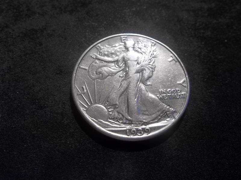 1939 D Walker Half Dollar