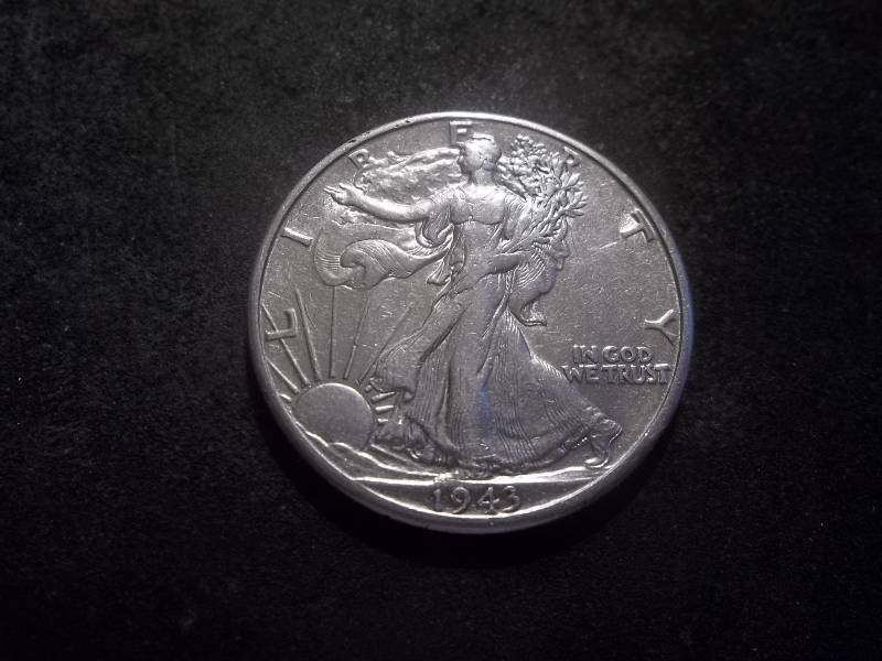 1943 D  Walker Half Dollar