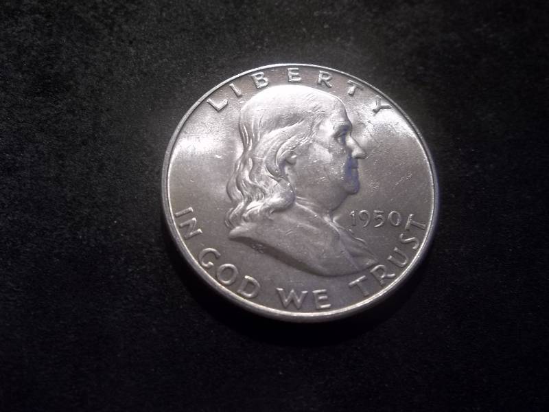 1950 D Franklin Half Dollar