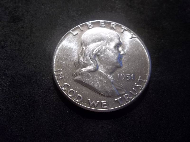 1951 Franklin Half Dollar