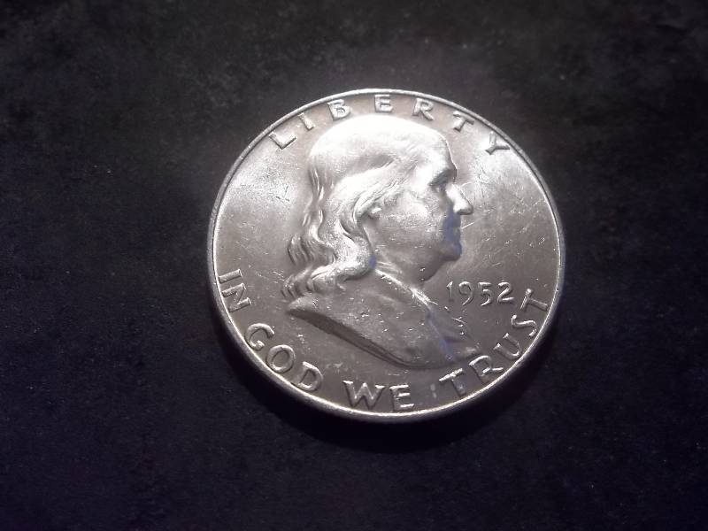 1952 D Franklin Half Dollar