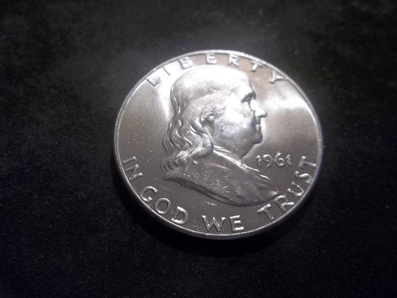 1961 D  Franklin Half Dollar