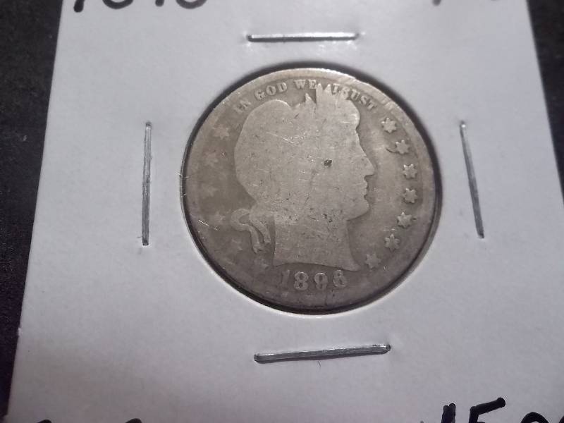1896 Barber Quarter