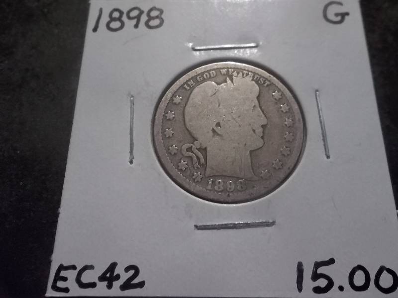 1898 Barber Quarter
