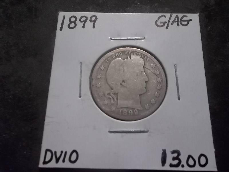 1899 Barber Quarter