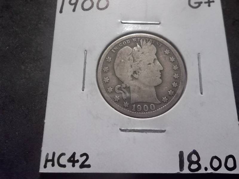 1900 Barber Quarter