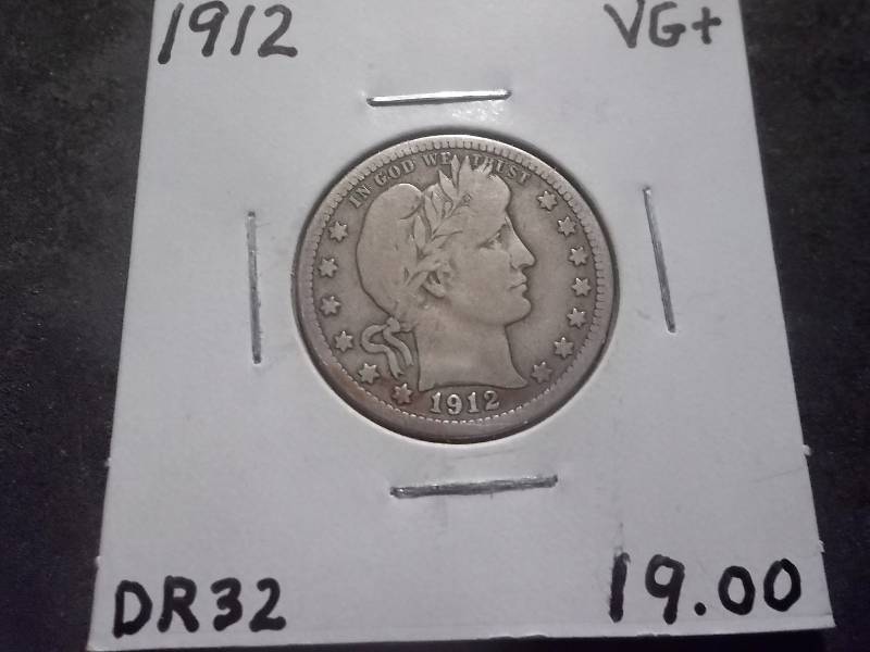 1912 Barber Quarter