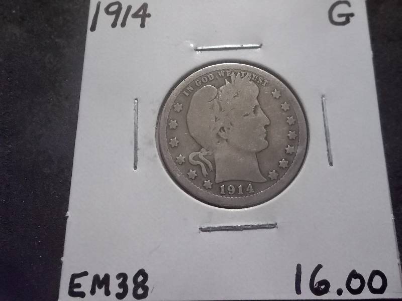 1914 Barber Quarter