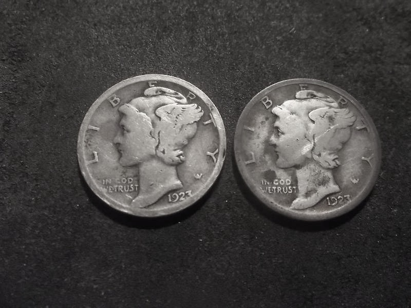 1923, 1923 S Mercury Dimes