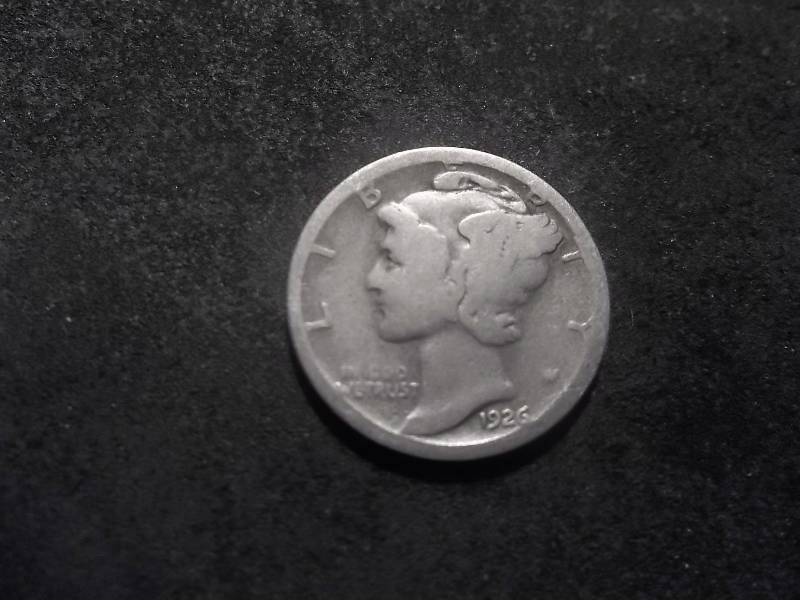 1926 S Mercury Dime
