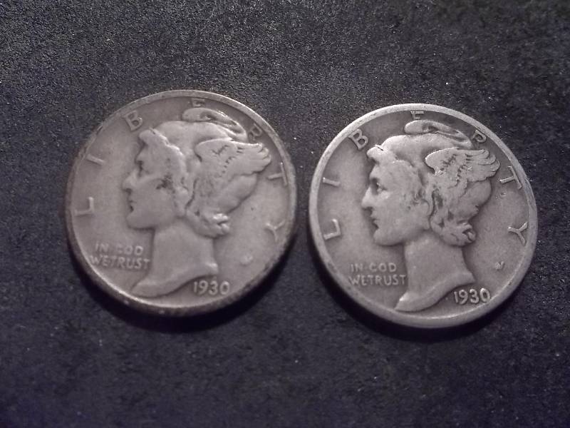 1930, 1930 S Mercury Dimes