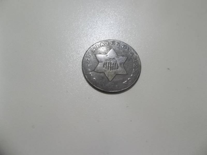 1851 3-Cent Silver