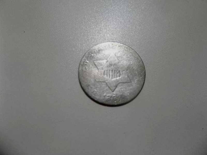 1852 3-Cent Silver