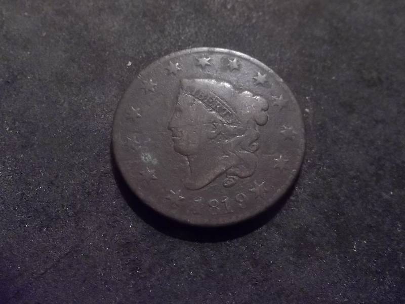 1819 Large Cent Small Date Variety