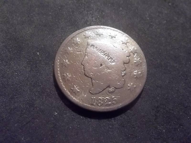 1825 Large Cent