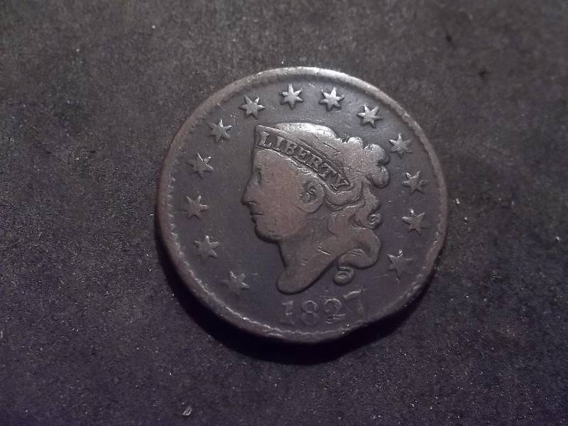 1827 Large Cent