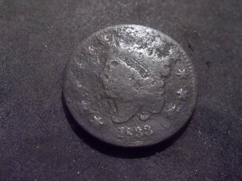 1833 Large Cent