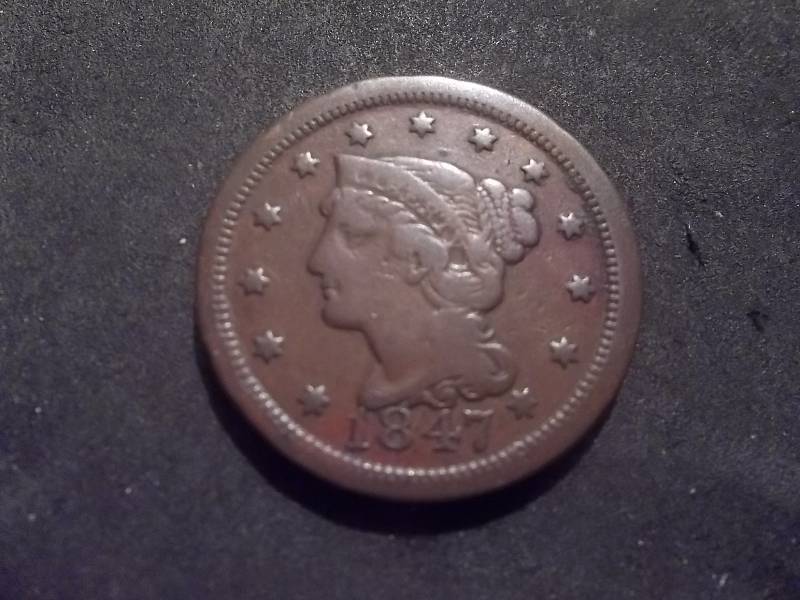 1847 Large Cent