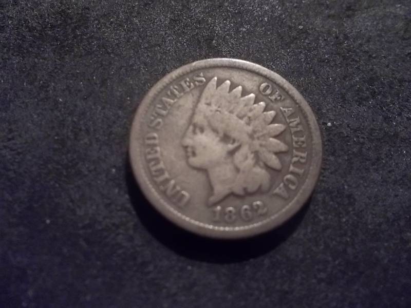 1862 Indian Head Cent
