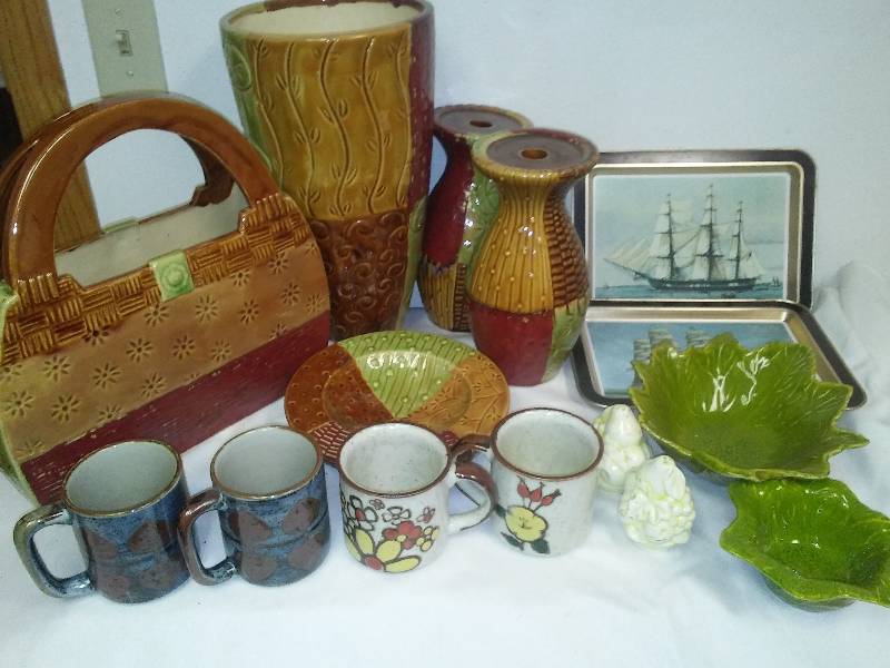 miscellaneous vintage pottery and more