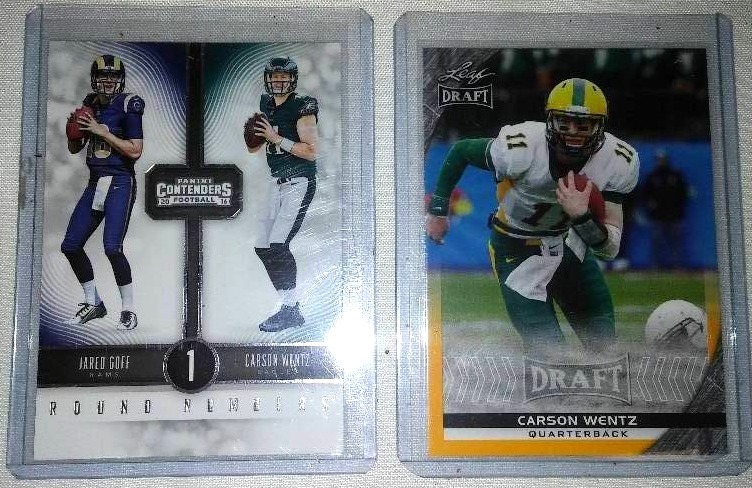 Carson Wentz rookie cards
