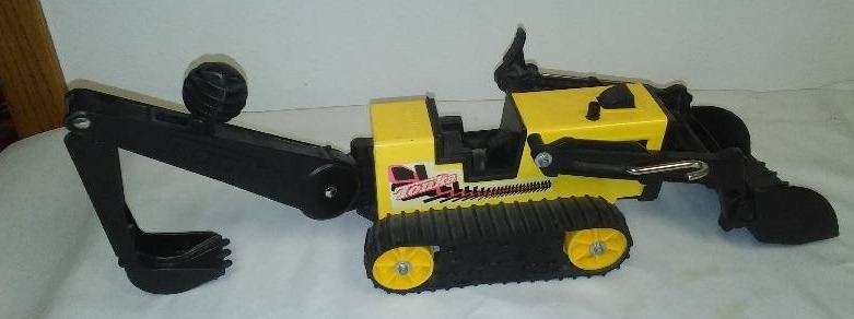 Tonka bulldozer backhoe