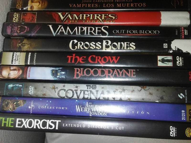 38 individual horror movies