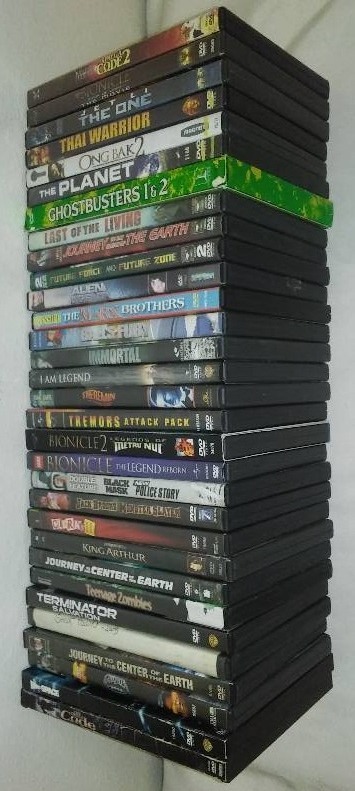 38 individual movies, Ghostbusters 1 & 2