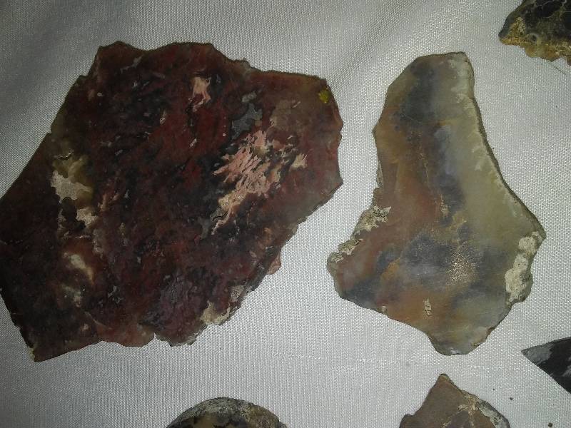 collectible Rock slices and cuts