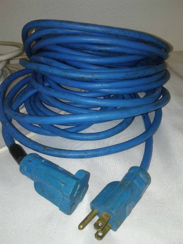 heavy gauge extension cords and cable wire