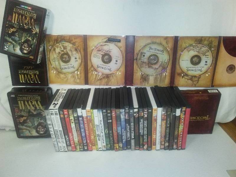Lord of the Rings, Two Towers, World War II and 32 DVDs