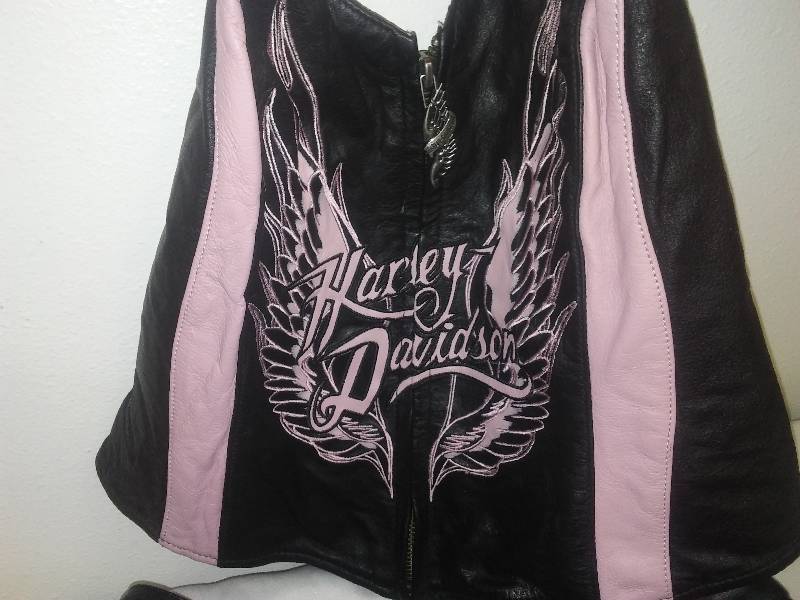 Harley Davidson womens Halter vest and pants