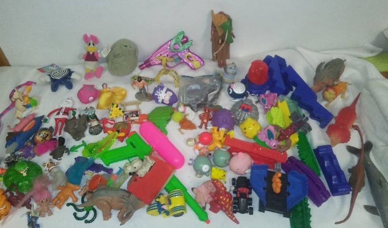toys, Hulk, Spider-Man, dinosaurs, monsters