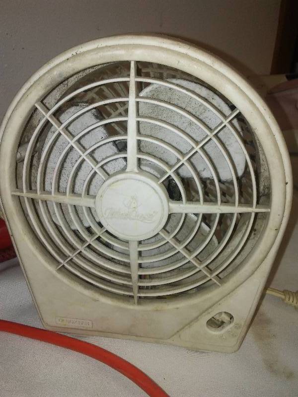 extension cord, pump, radio, fan