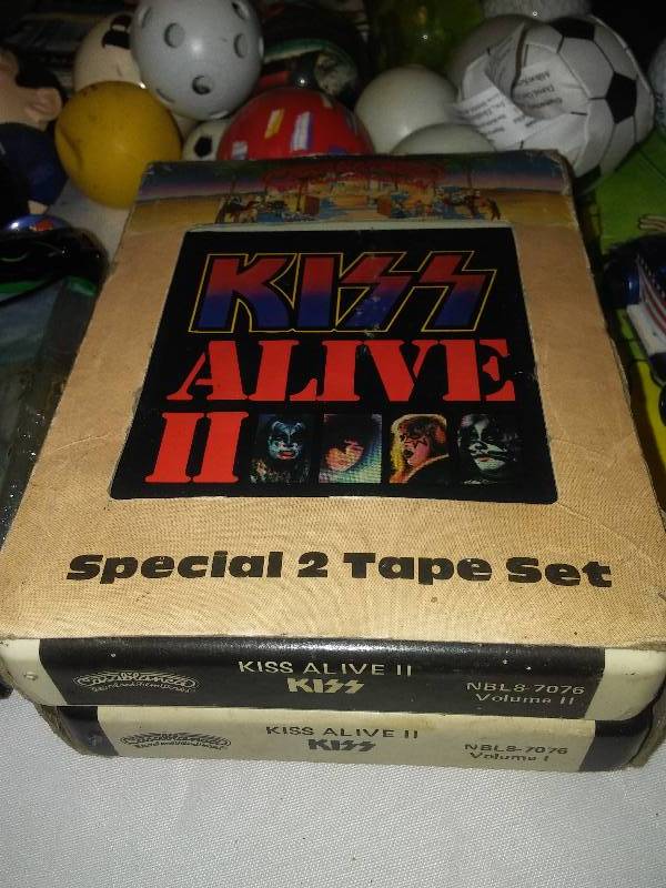 KISS Alive II 8 Track, Batman, Transformers, Spock, Cards