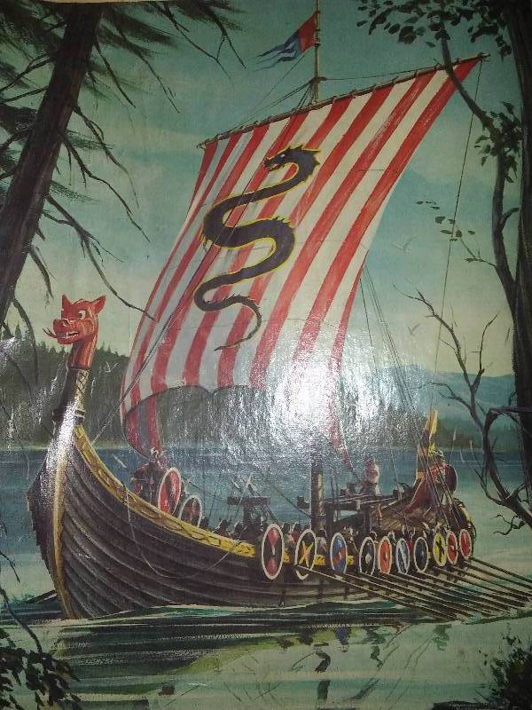 Aurora Viking Ship Kit No. 320-200