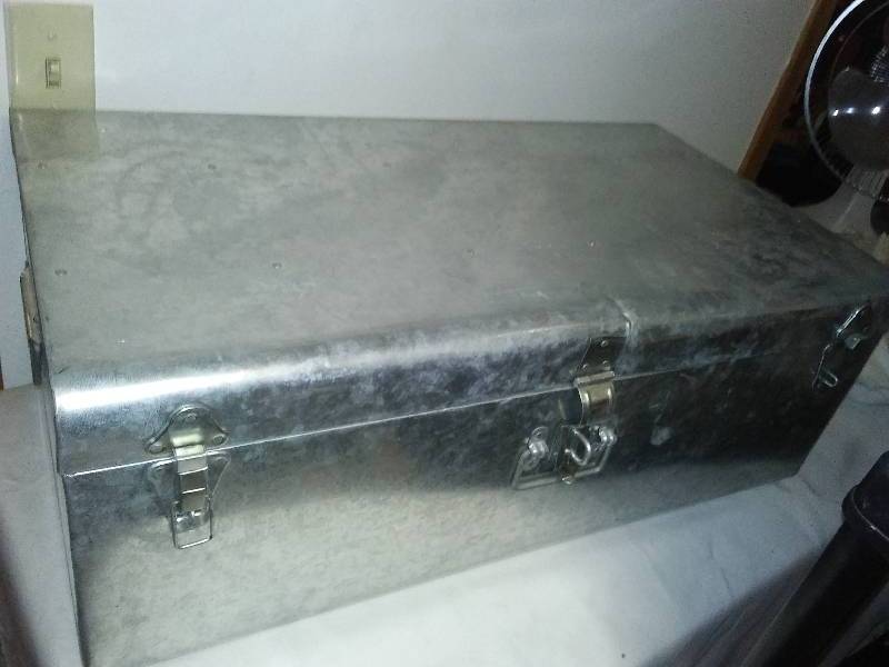 Fabulous galvanized work box