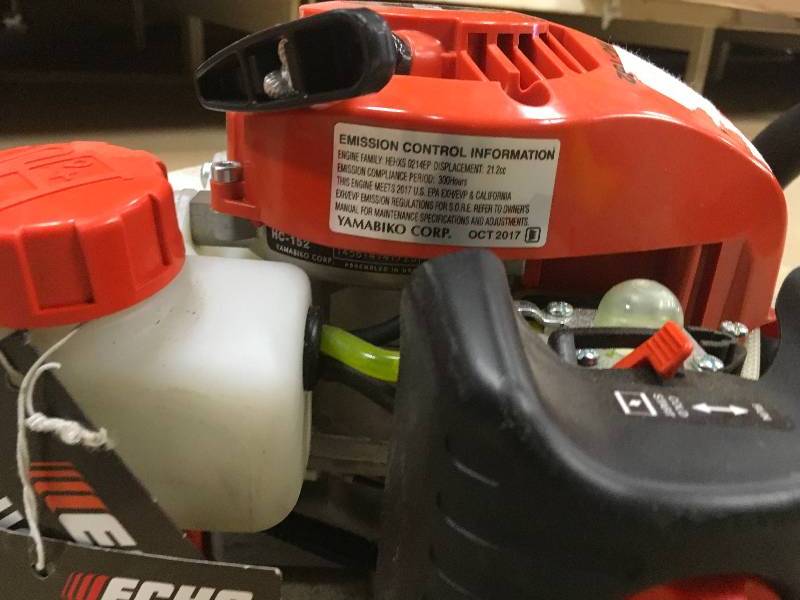lot 58 image: ECHO HC-155 Hedge Trimmer 24 Double Sided Cutting 21.2cc Engine in working conditions